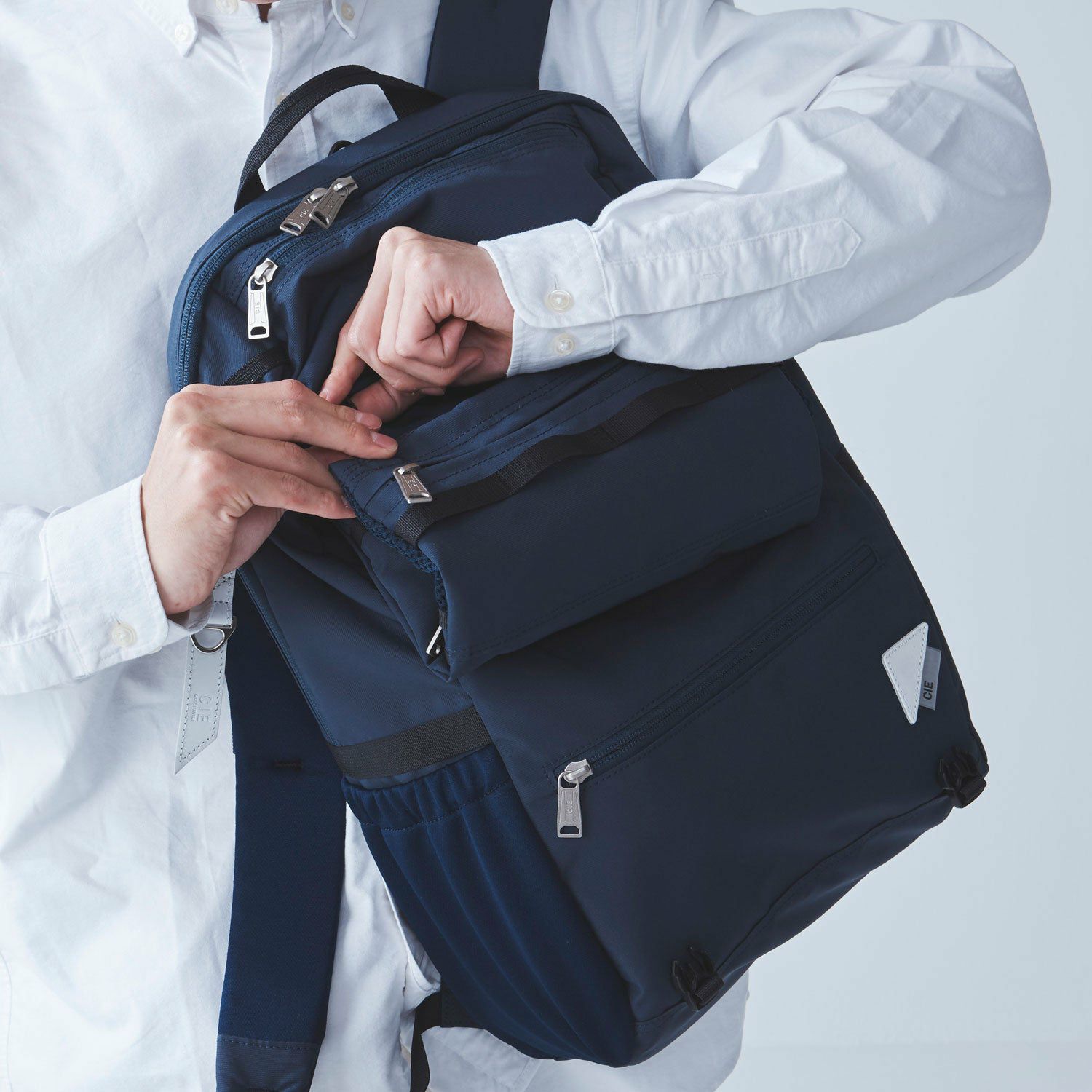 CIE シー WEATHER バックパック for 豊岡鞄 コレクション 071950