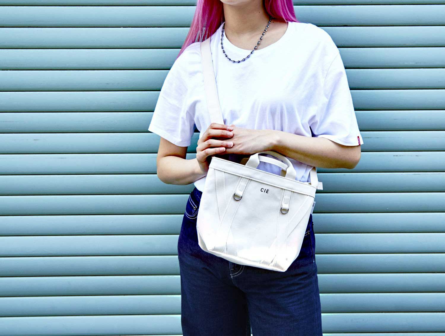 CIE シー DUCK CANVAS TOTE 2WAYトートバッグ S 041802