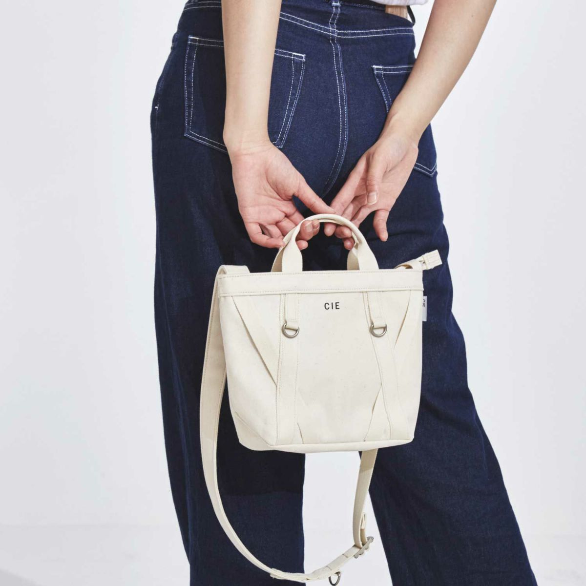 CIE シー DUCK CANVAS TOTE 2WAYトートバッグ S 041802