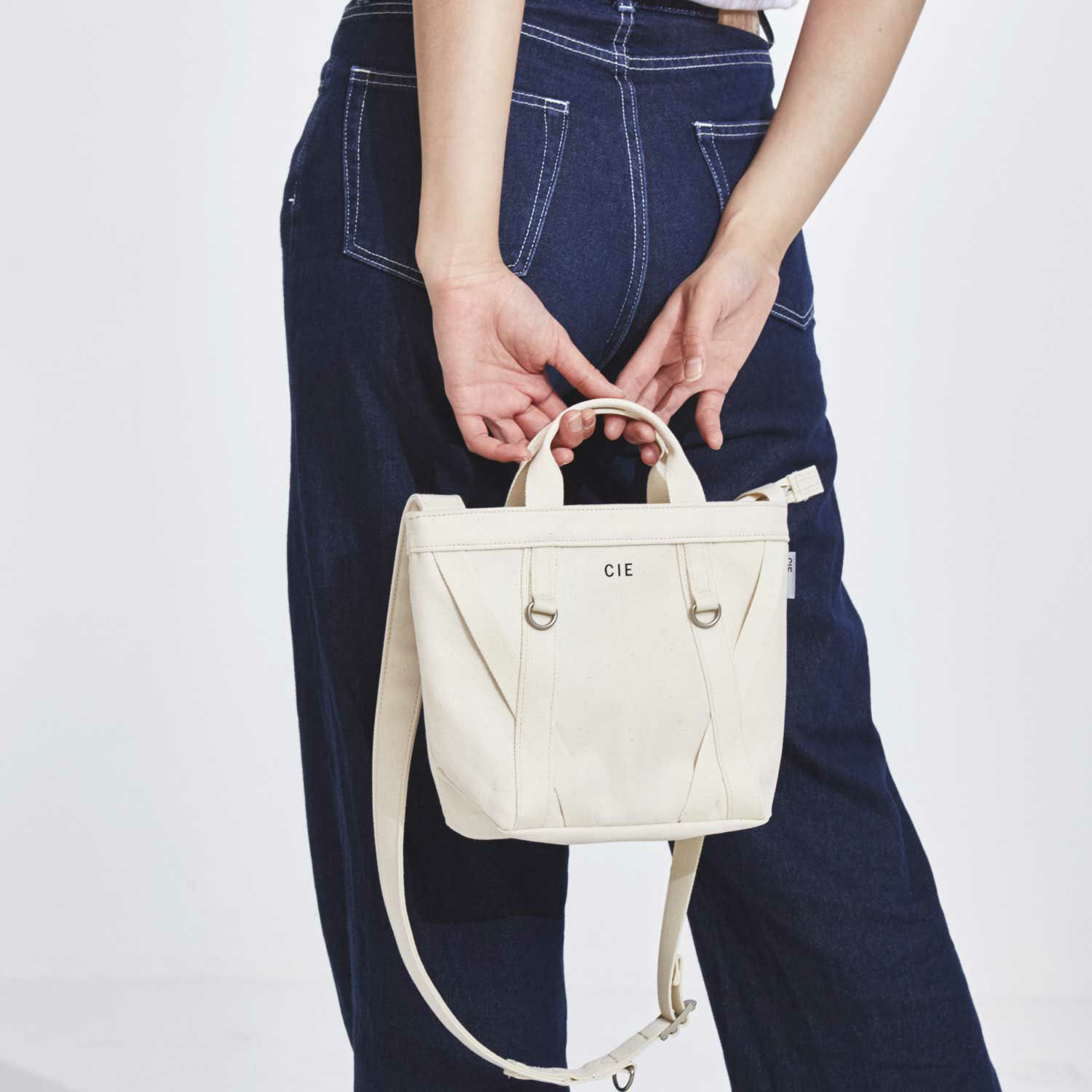 CIE シー DUCK CANVAS TOTE 2WAYトートバッグ S 041802