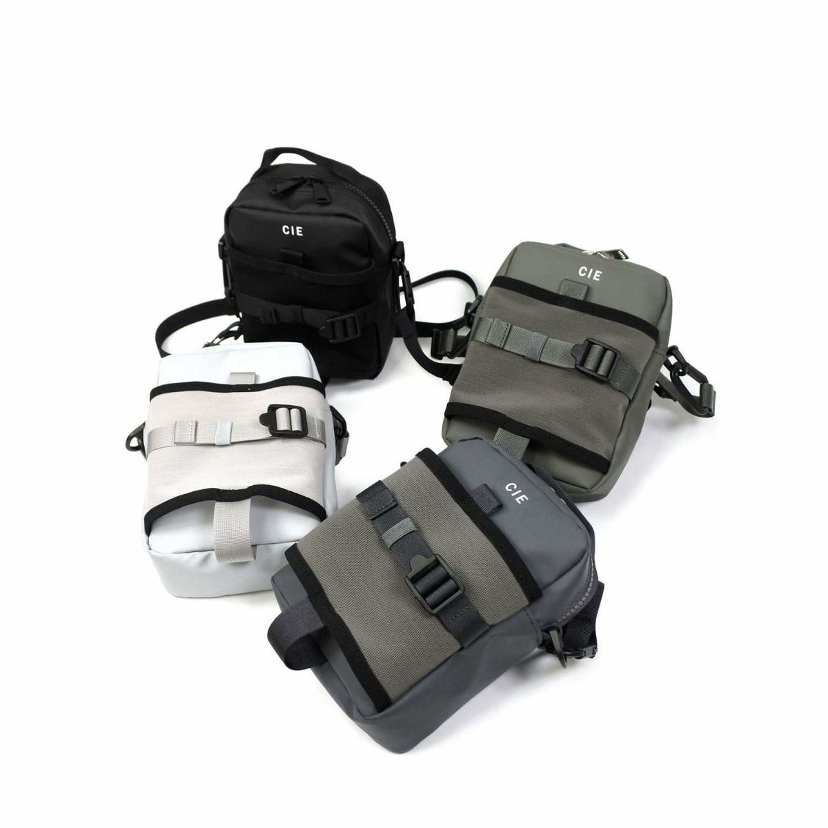 CIE シー GRID3 ボトルミニショルダーバッグ 032067