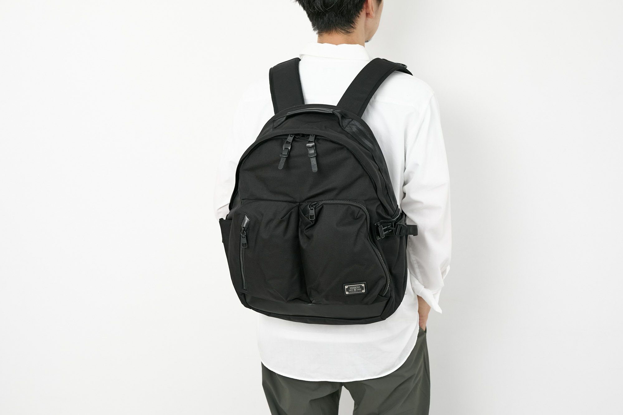 AS2OV アッソブ EXCLUSIVE BALLISTIC NYLON バリスティックナイロン 2ポケット デイパック 062300