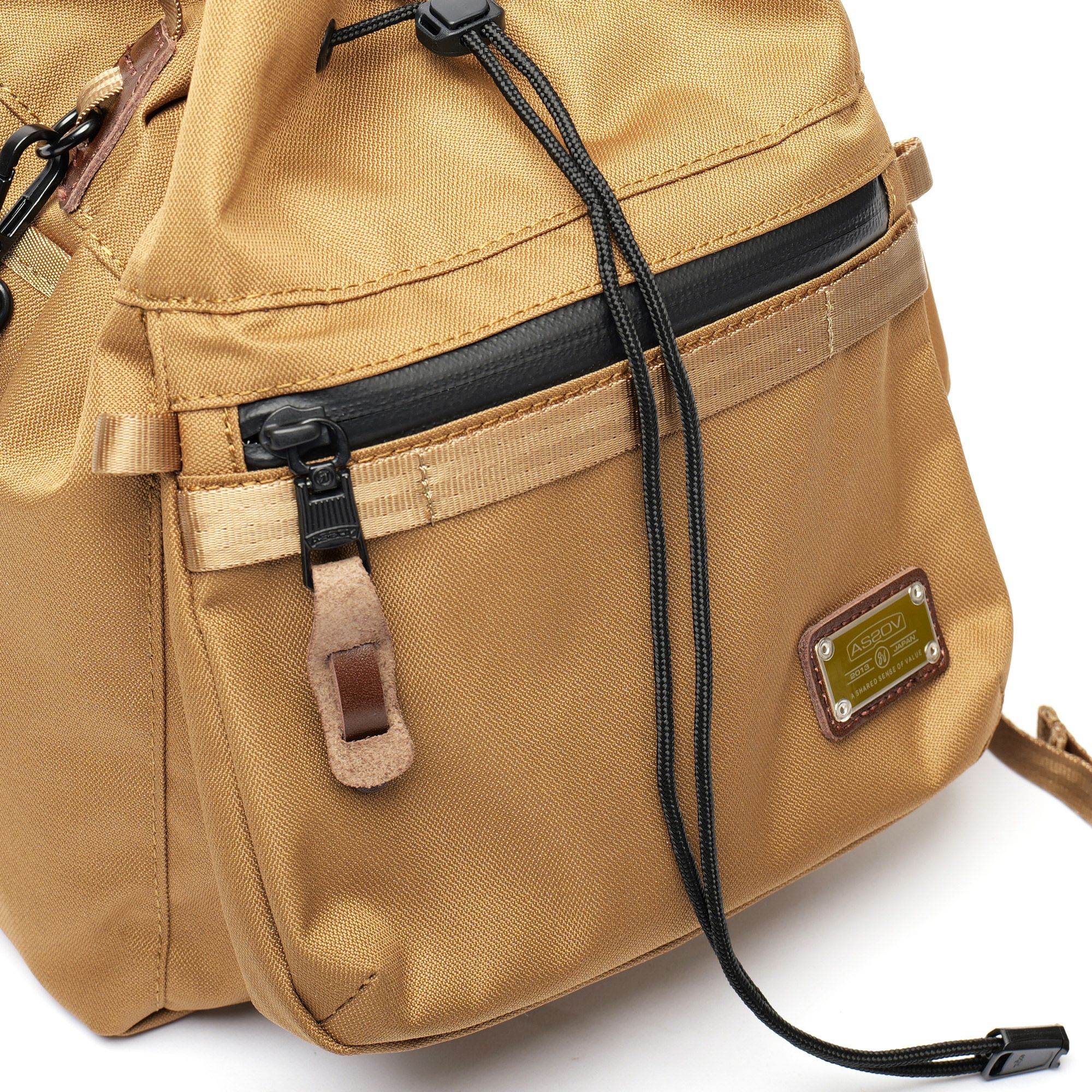 AS2OV アッソブ CORDURA DOBBY 305D コーデュラ ドビー305D ドローストリング ショルダー 061423
