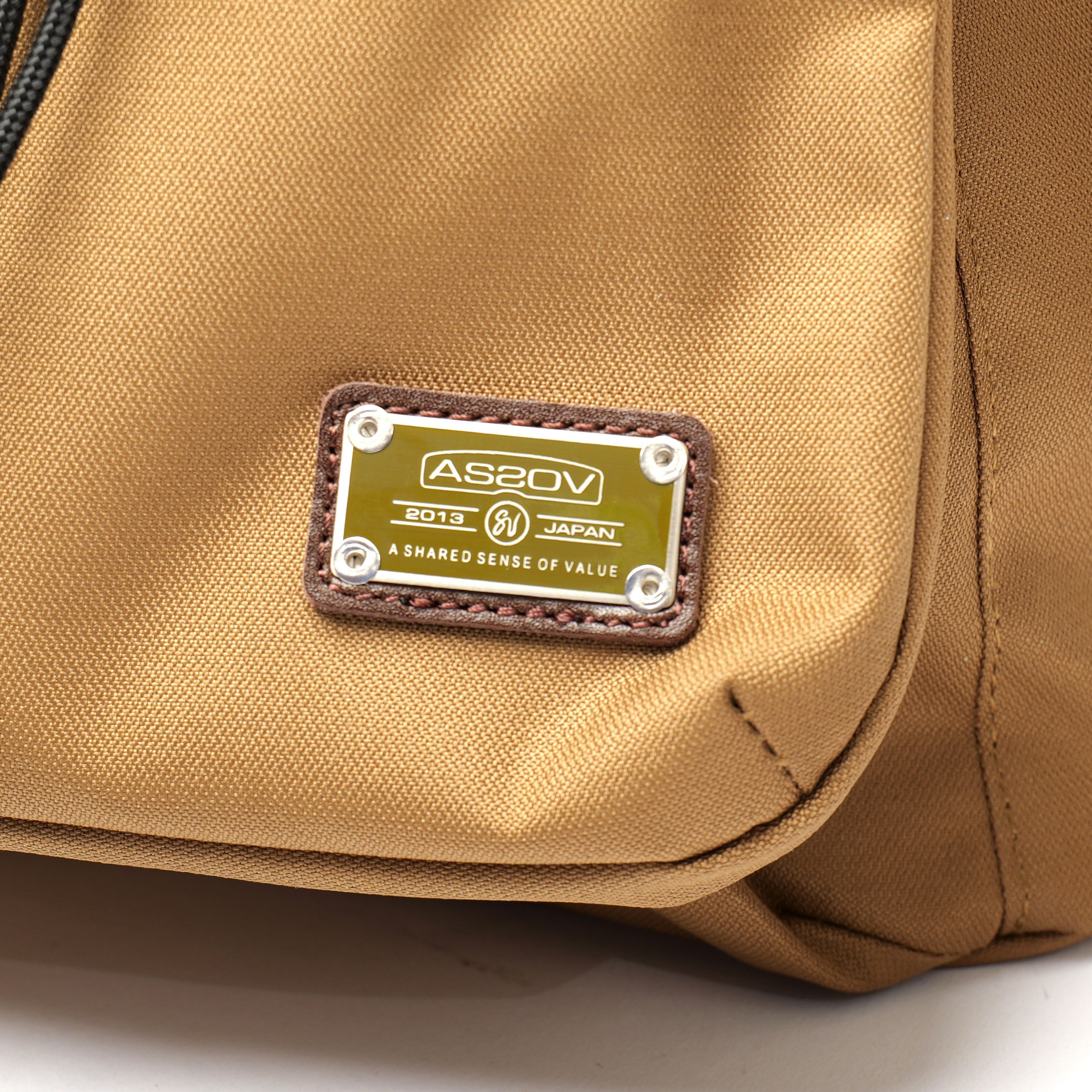 AS2OV アッソブ CORDURA DOBBY 305D コーデュラ ドビー305D ドローストリング ショルダー 061423
