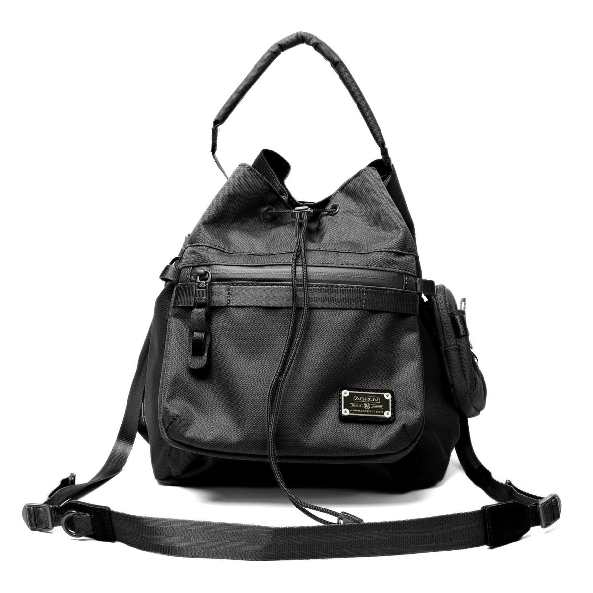 AS2OV アッソブ CORDURA DOBBY 305D コーデュラ ドビー305D ドローストリング ショルダー 061423