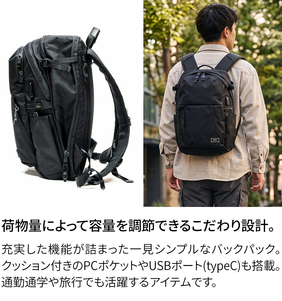AS2OV アッソブ CORDURA DOBBY 305D コーデュラ ドビー305D S/D バックパック 061421