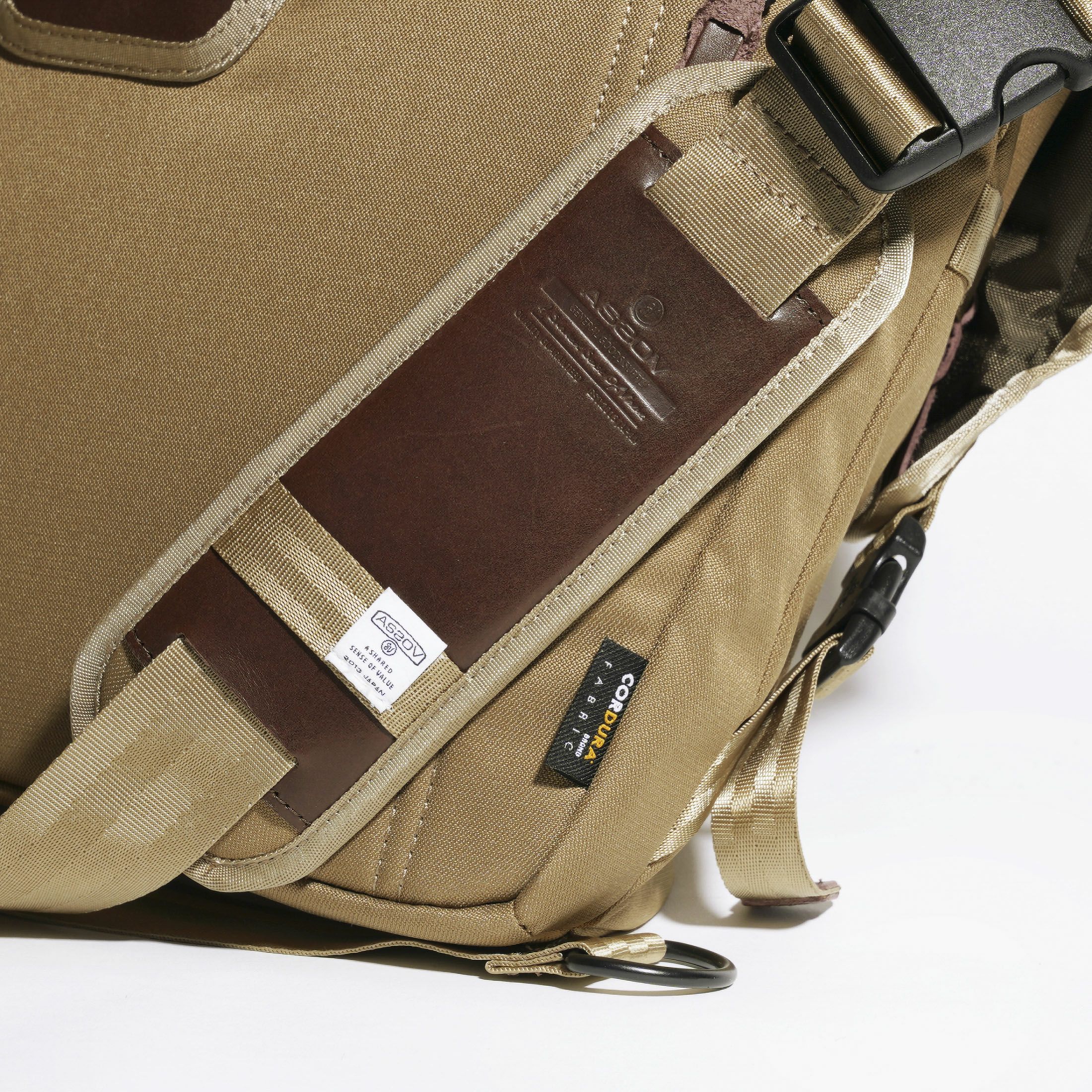 AS2OV アッソブ CORDURA DOBBY 305D コーデュラ ドビー305D メッセンジャーバッグ 061419