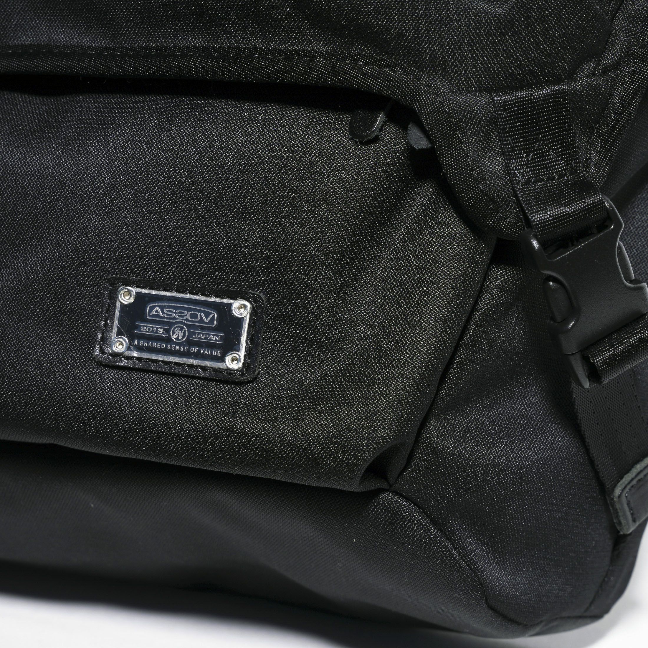 AS2OV アッソブ CORDURA DOBBY 305D コーデュラ ドビー305D メッセンジャーバッグ 061419