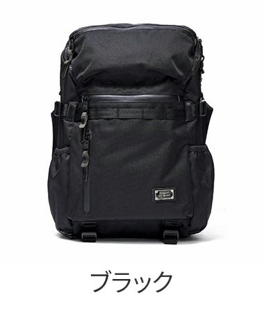 AS2OV アッソブ CORDURA DOBBY 305D コーデュラ ドビー305D ラウンドジップ バックパック S 061418