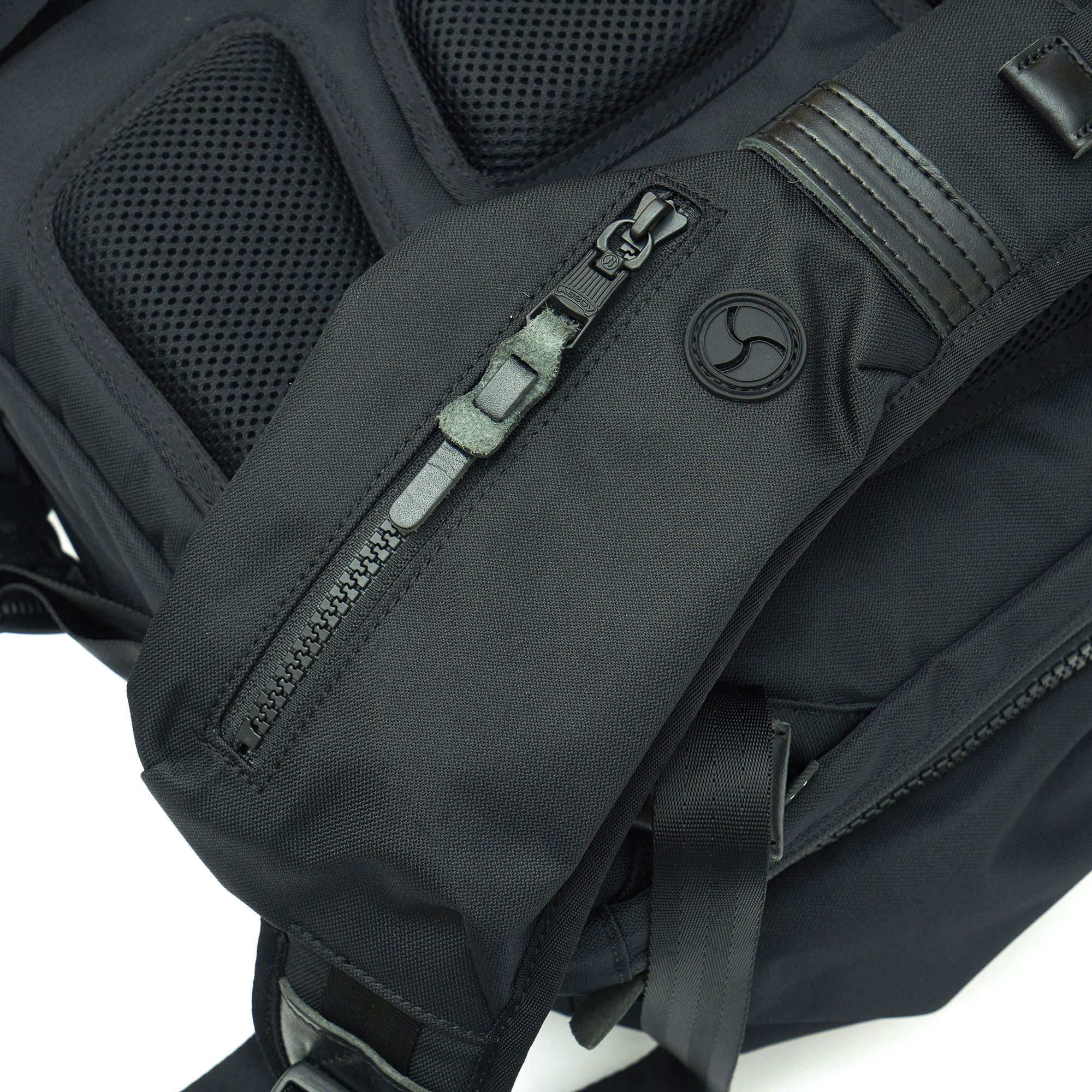 AS2OV アッソブ CORDURA DOBBY 305D コーデュラ ドビー305D ラウンドジップ バックパック S 061418