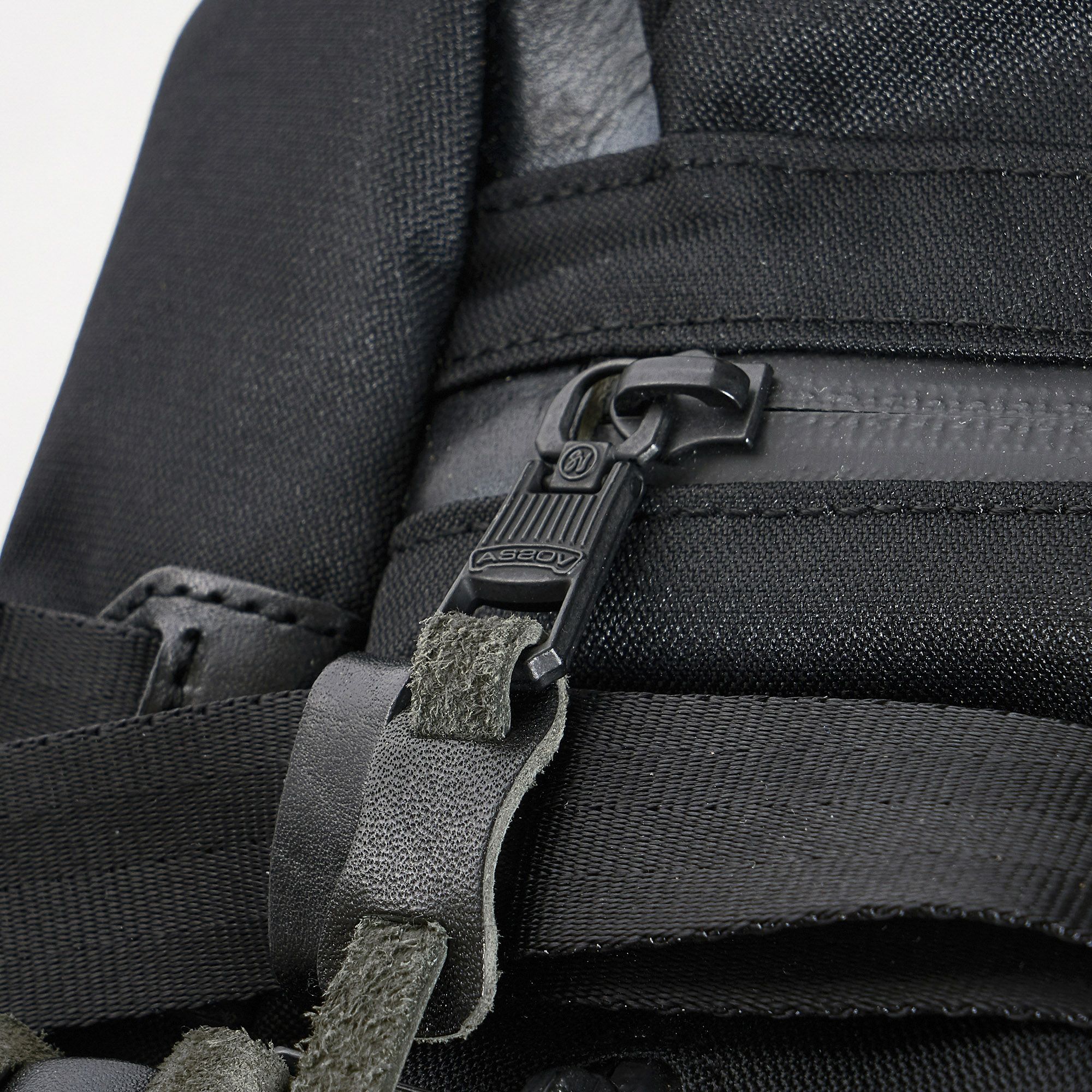 AS2OV アッソブ CORDURA DOBBY 305D コーデュラ ドビー305D ラウンドジップ バックパック S 061418