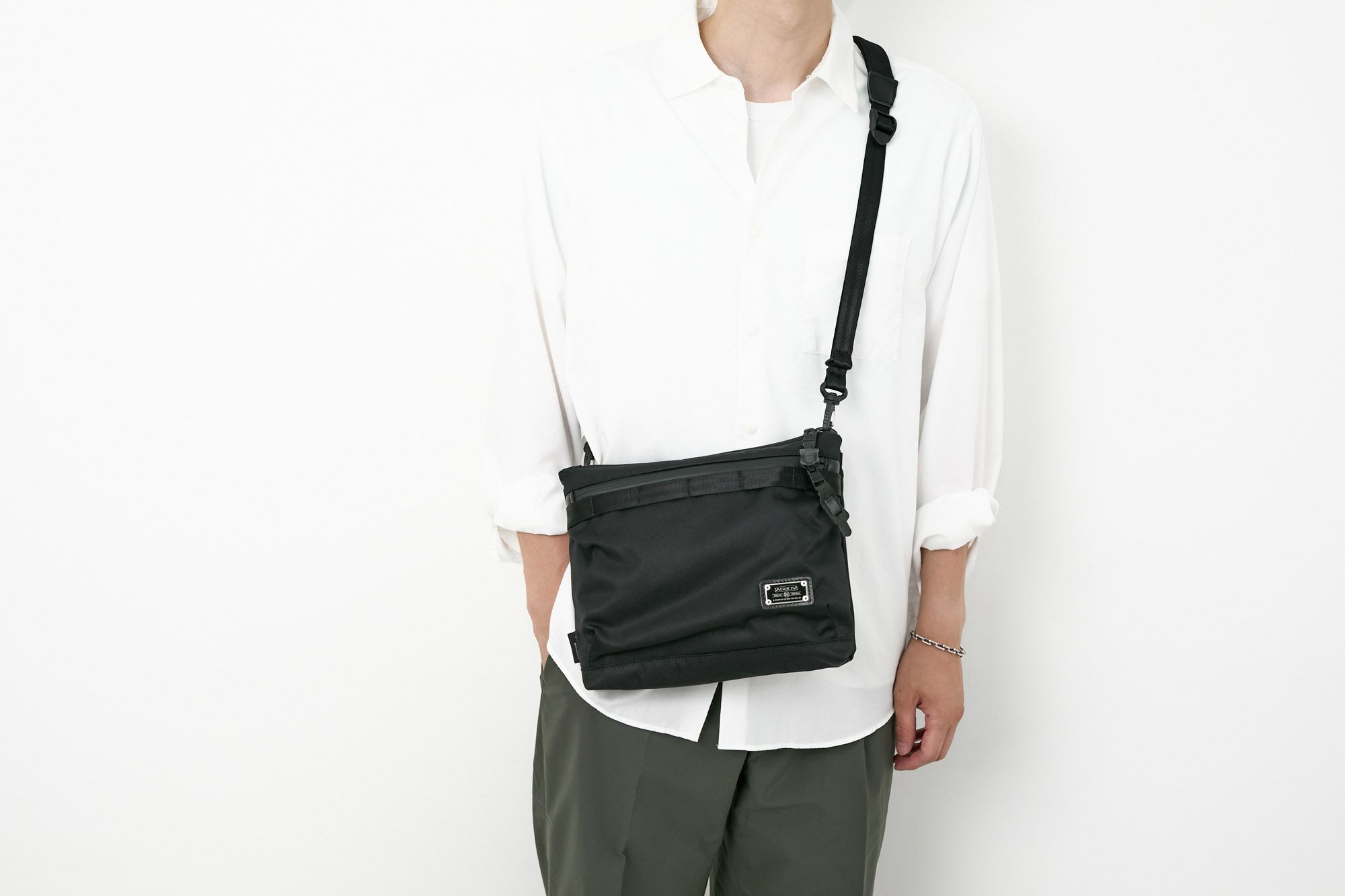 AS2OV アッソブ CORDURA DOBBY 305D コーデュラ ドビー305D サコッシュ 061417