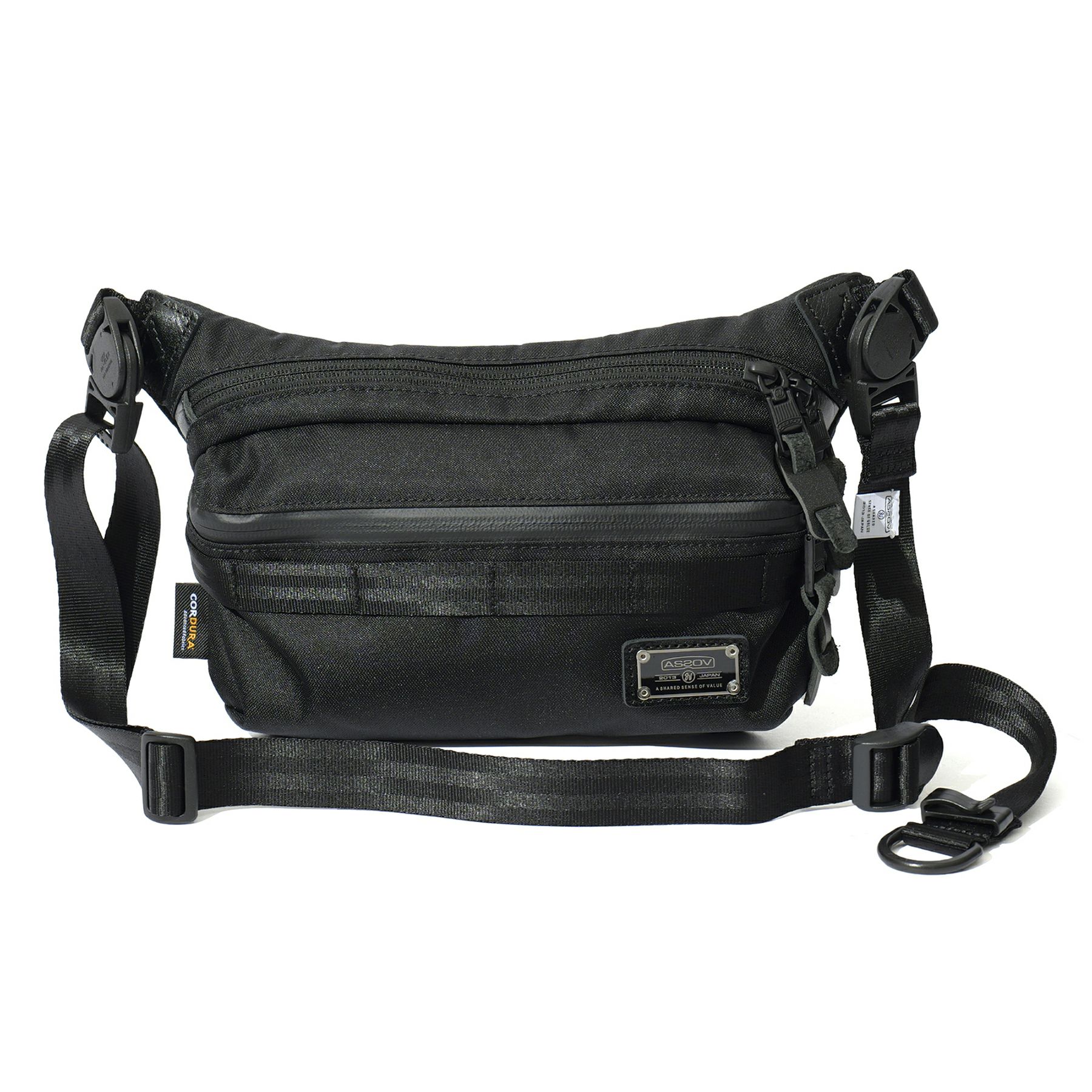 AS2OV アッソブ CORDURA DOBBY 305D コーデュラ ドビー305D ファニーパック 061416