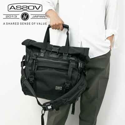 AS2OV アッソブ CORDURA DOBBY 305D コーデュラ ドビー305D 2WAYバッグ S 061415