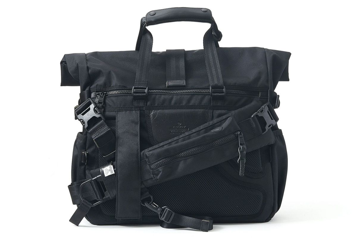 AS2OV アッソブ CORDURA DOBBY 305D コーデュラ ドビー305D 2WAYバッグ S 061415