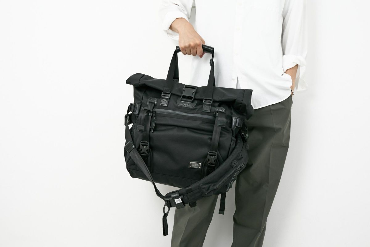 AS2OV アッソブ CORDURA DOBBY 305D コーデュラ ドビー305D 2WAYバッグ S 061415
