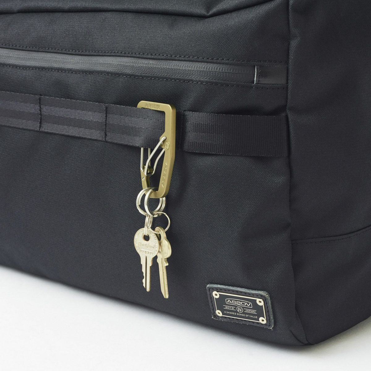 AS2OV アッソブ CORDURA DOBBY 305D コーデュラ ドビー305D 2WAYバッグ S 061412