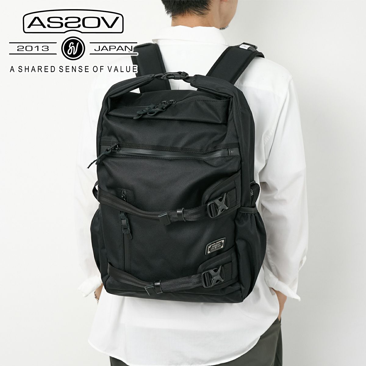 AS2OV アッソブ CORDURA DOBBY 305D コーデュラ ドビー305D S/D バックパック 061410