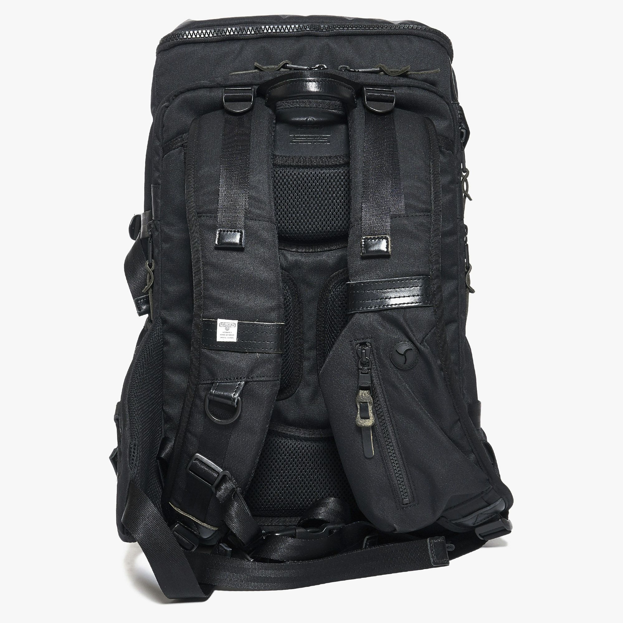 AS2OV アッソブ CORDURA DOBBY 305D コーデュラ ドビー305D ラウンドジップ バックパック 061409
