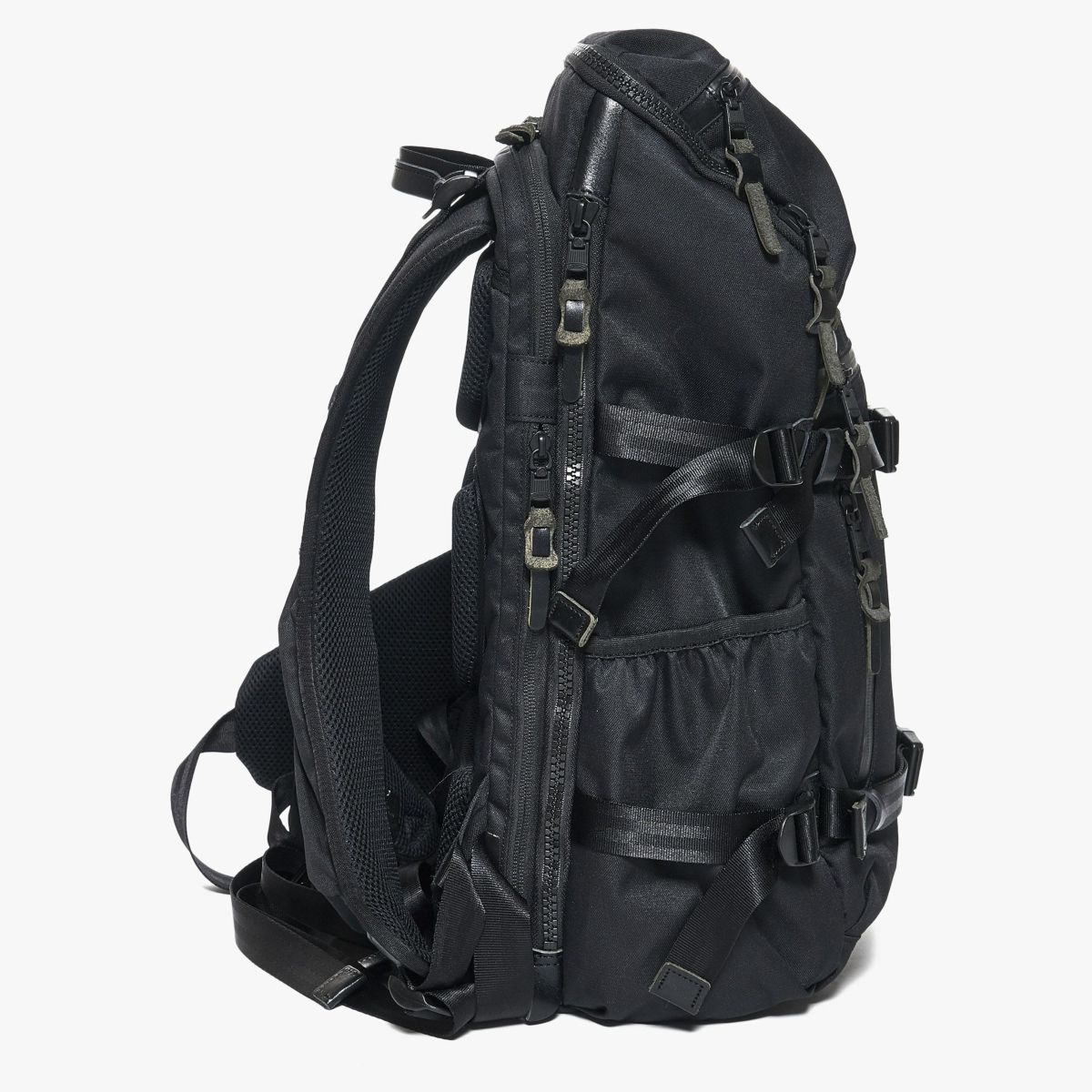 AS2OV アッソブ CORDURA DOBBY 305D コーデュラ ドビー305D ラウンドジップ バックパック 061409