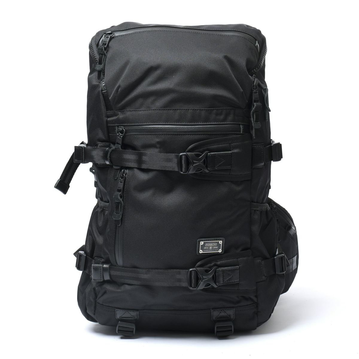 AS2OV アッソブ CORDURA DOBBY 305D コーデュラ ドビー305D ラウンドジップ バックパック 061409