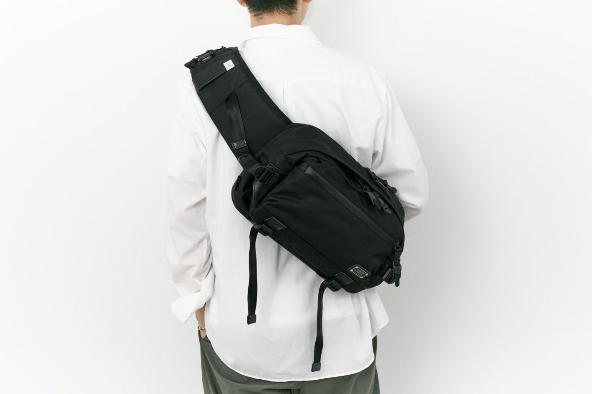 AS2OV アッソブ CORDURA DOBBY 305D コーデュラ ドビー305D ウエストバッグ L 061402