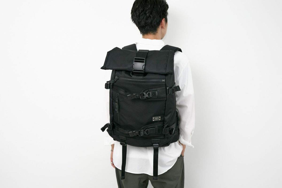 AS2OV アッソブ CORDURA DOBBY 305D コーデュラ ドビー305D ロールバックパック 061401