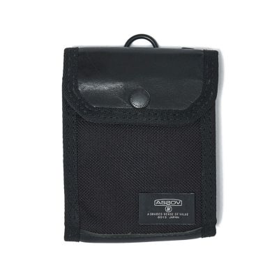 AS2OV アッソブ EXCLUSIVE BALLISTIC NYLON バリスティックナイロン コンパクトウォレット 061328