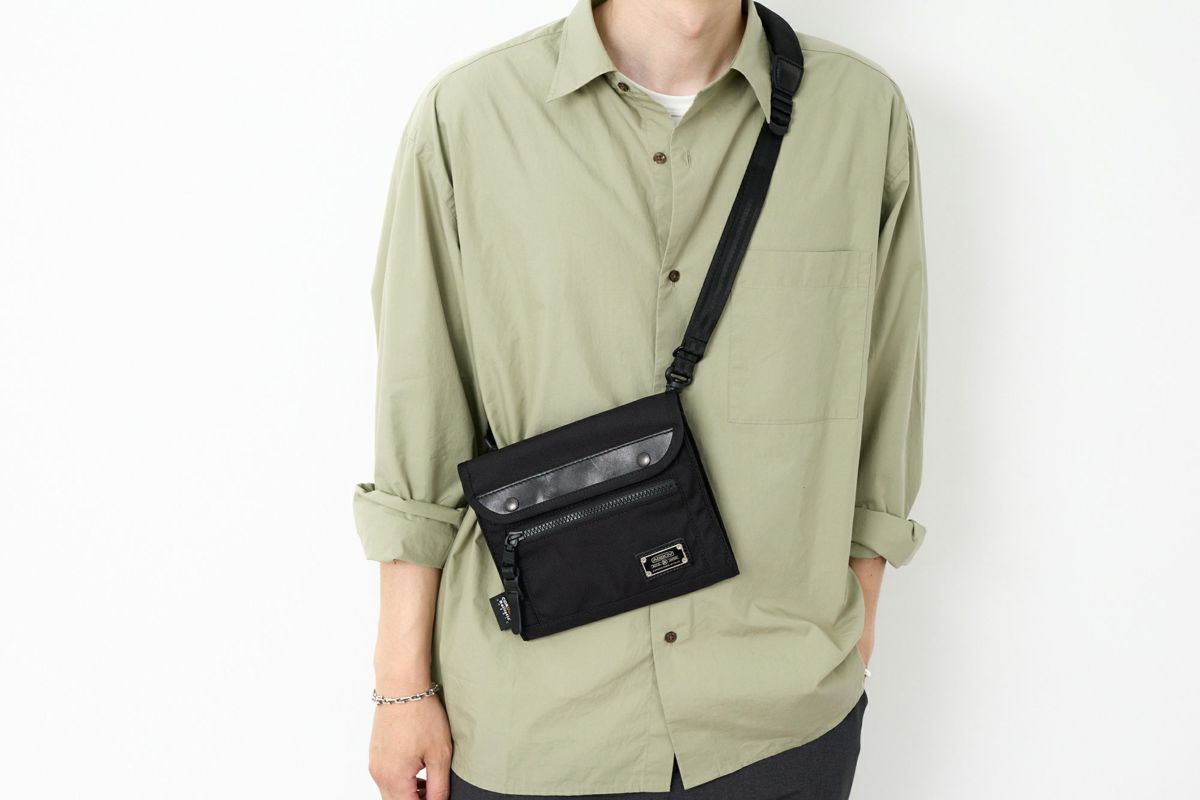 AS2OV アッソブ EXCLUSIVE BALLISTIC NYLON バリスティックナイロン ウォレットショルダー 061324