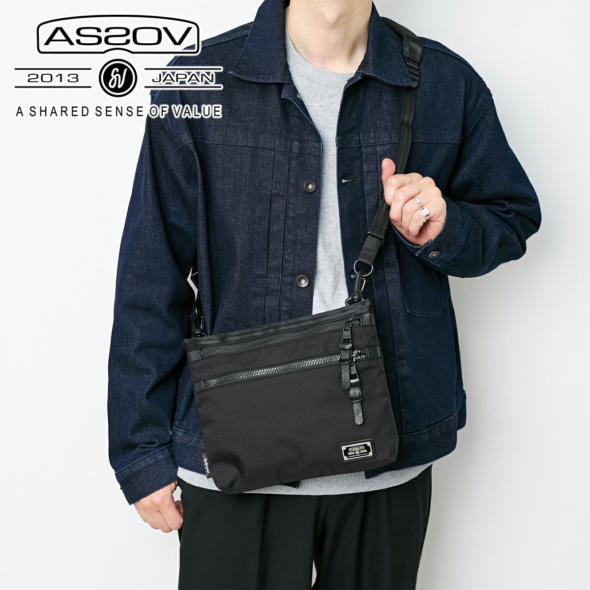 AS2OV アッソブ EXCLUSIVE BALLISTIC NYLON バリスティックナイロン ミニショルダー03 061316