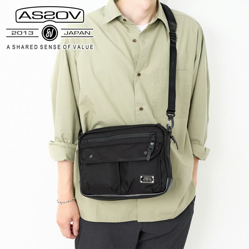 AS2OV アッソブ EXCLUSIVE BALLISTIC NYLON バリスティックナイロン ミニショルダー02 061315