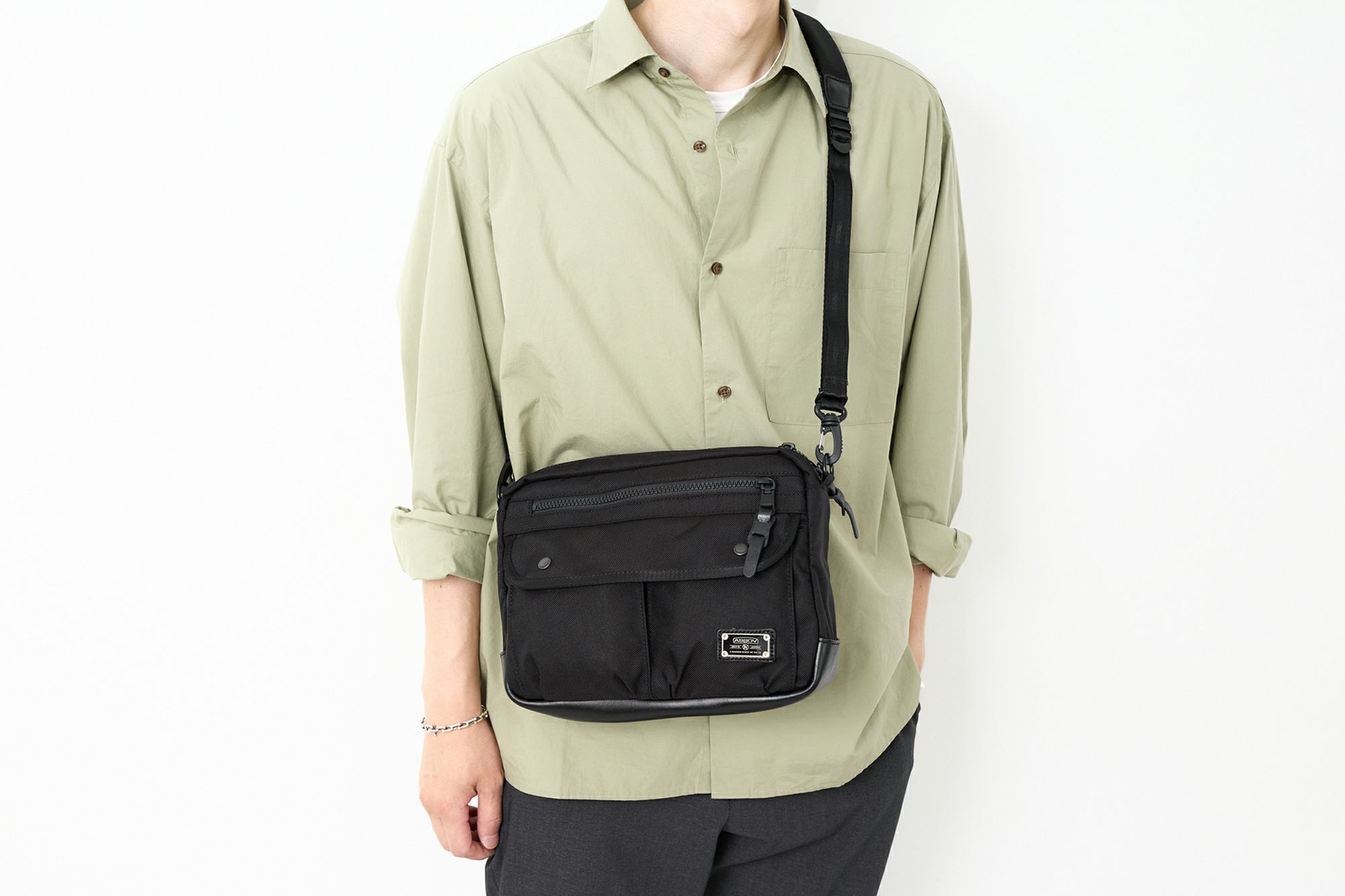 AS2OV アッソブ EXCLUSIVE BALLISTIC NYLON バリスティックナイロン ミニショルダー02 061315