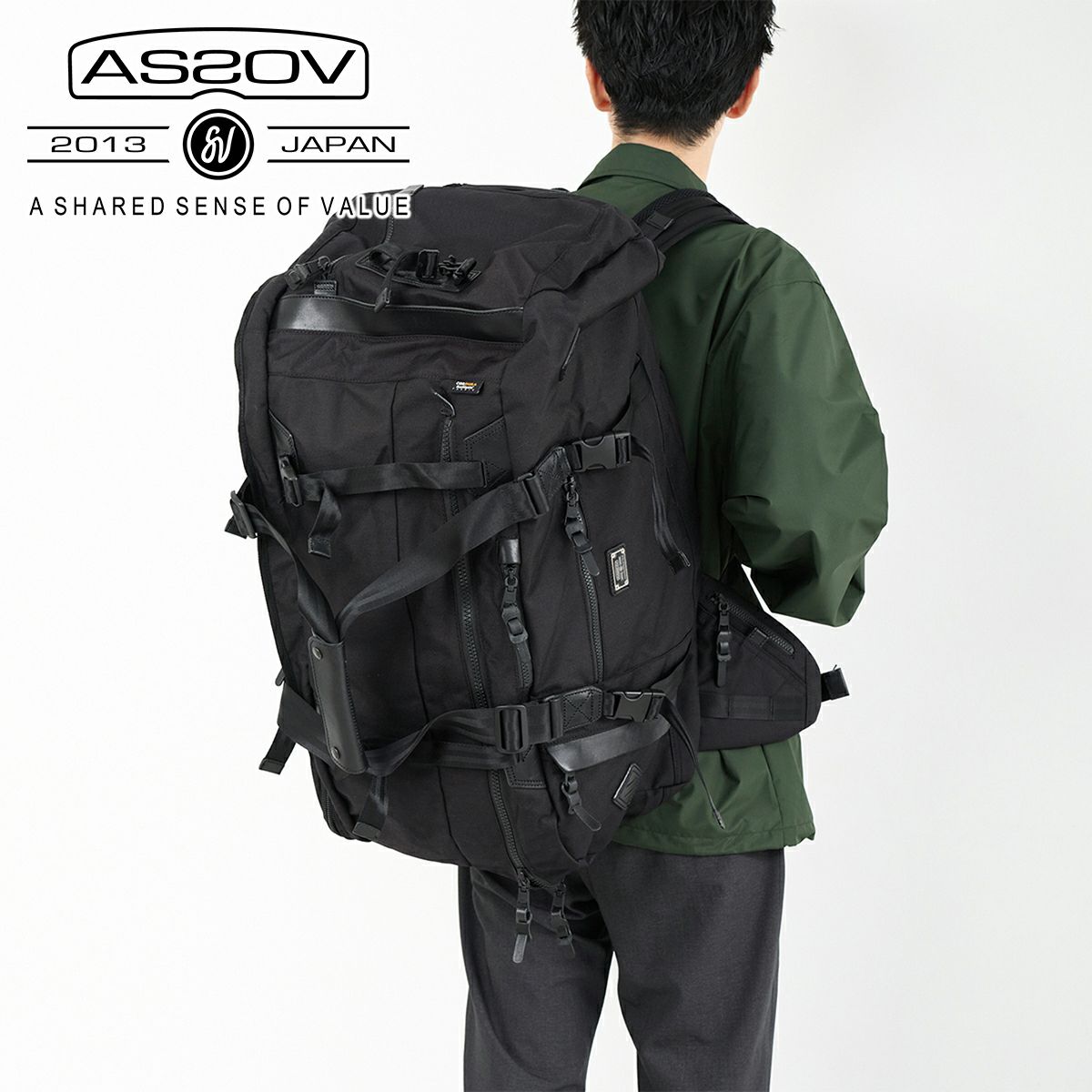 AS2OV アッソブ EXCLUSIVE BALLISTIC NYLON バリスティックナイロン 3WAY ボストン 061309
