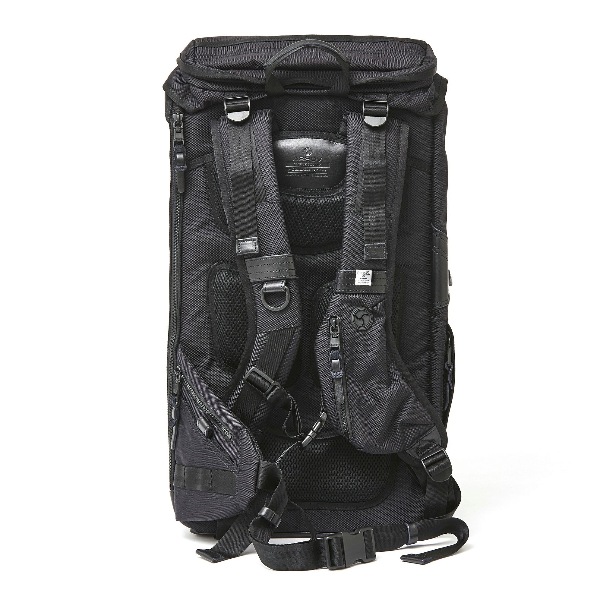 AS2OV アッソブ EXCLUSIVE BALLISTIC NYLON バリスティックナイロン 2ポケット バックパック 061307