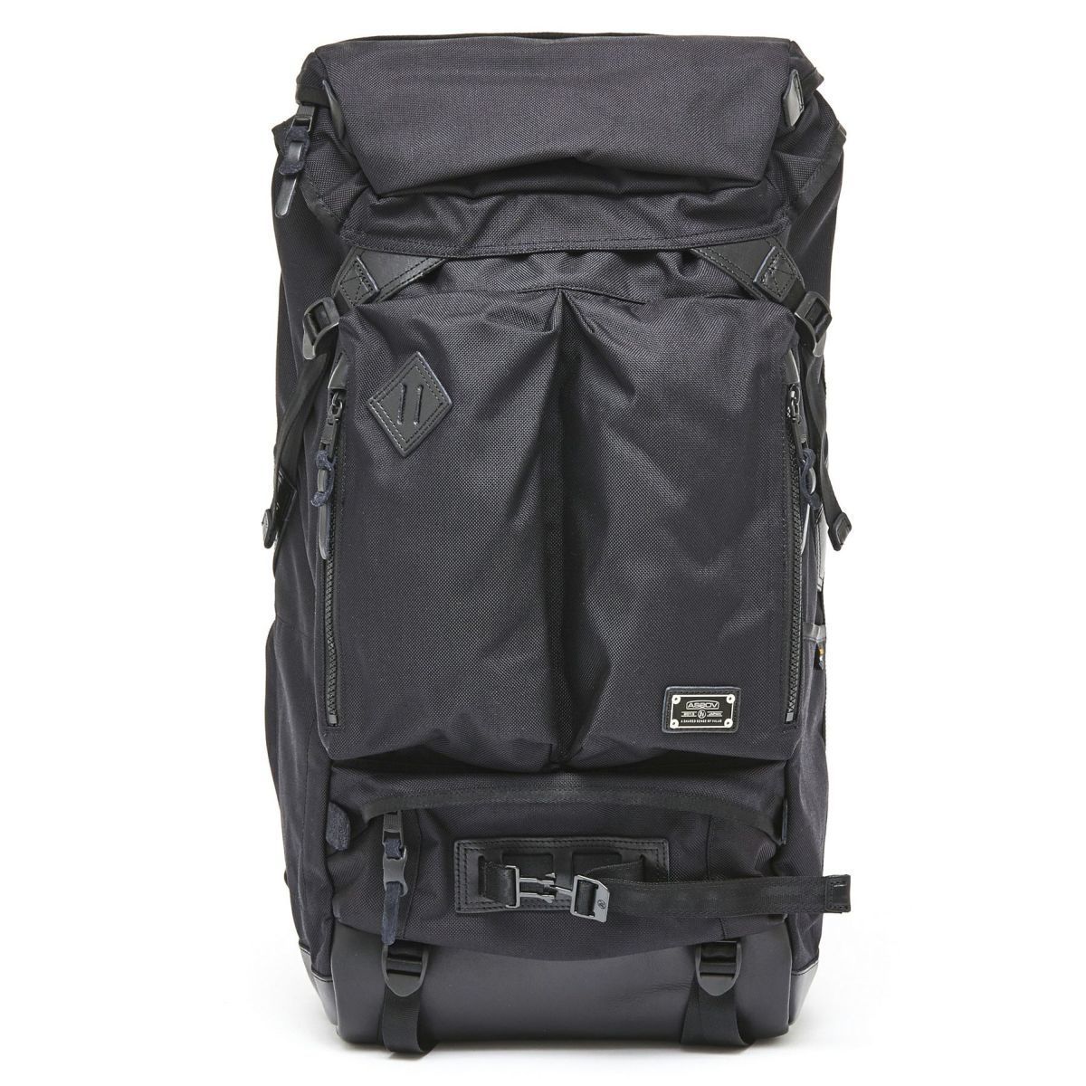 AS2OV アッソブ EXCLUSIVE BALLISTIC NYLON バリスティックナイロン 2ポケット バックパック 061307