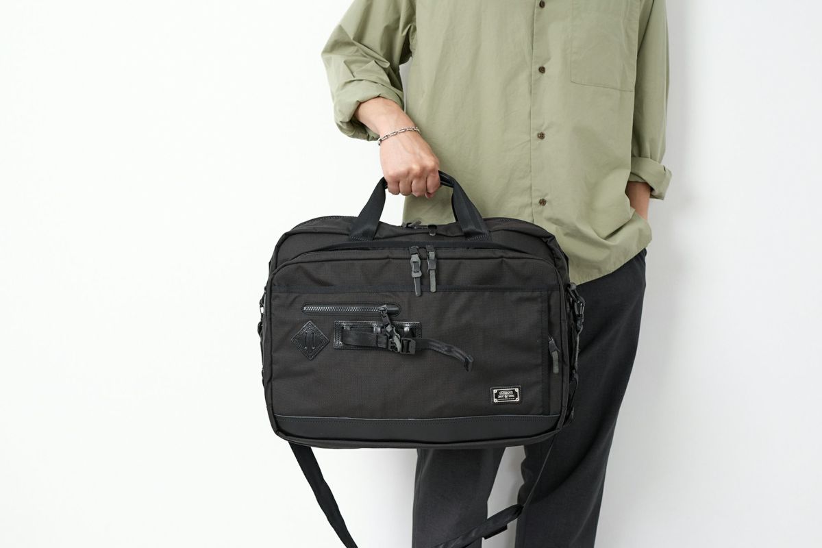 AS2OV アッソブ EXCLUSIVE BALLISTIC NYLON バリスティックナイロン ビジネスバッグ L 061305