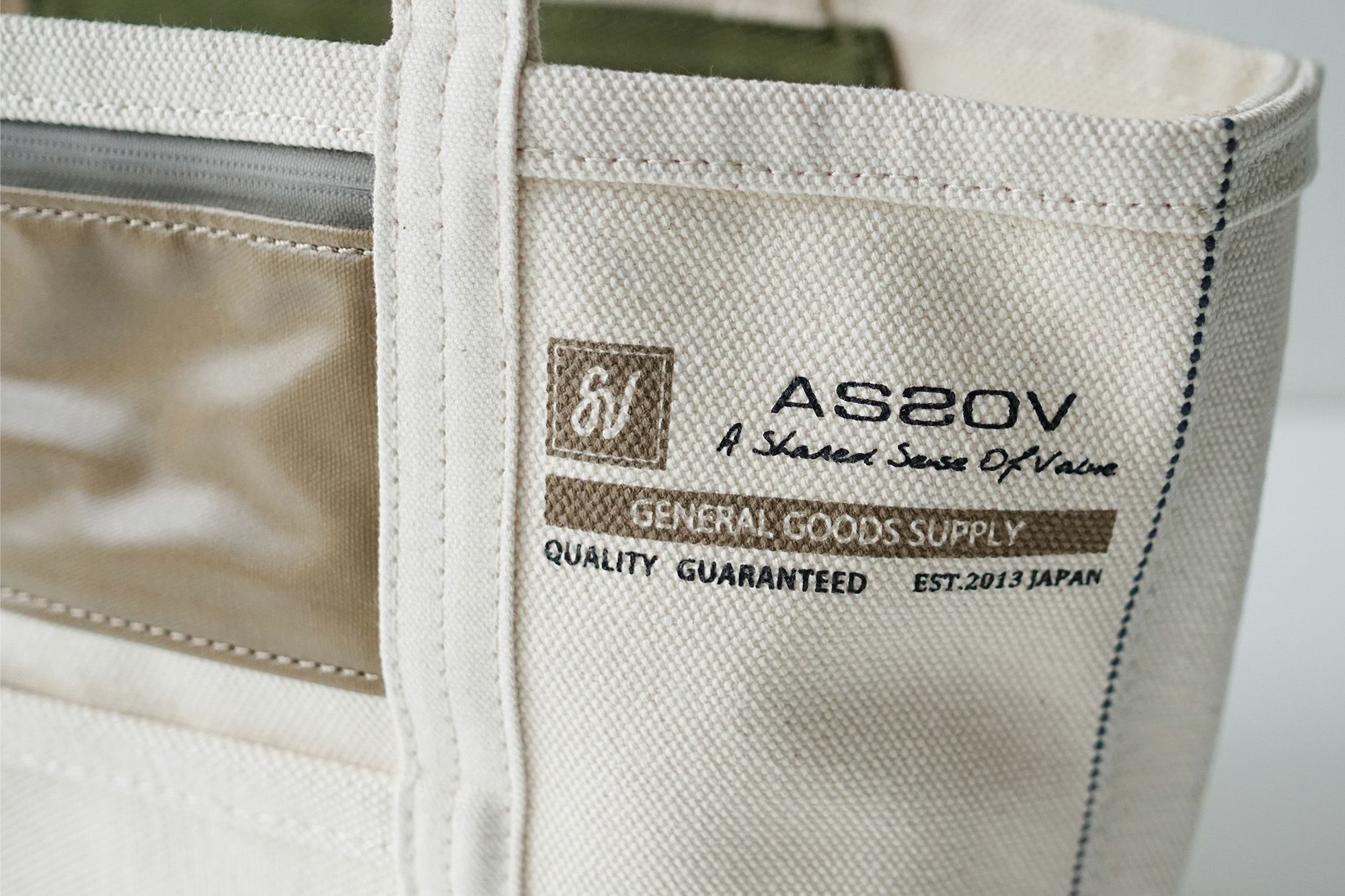 AS2OV アッソブ ALBERTON アルバートン キャンバストート SS 181903