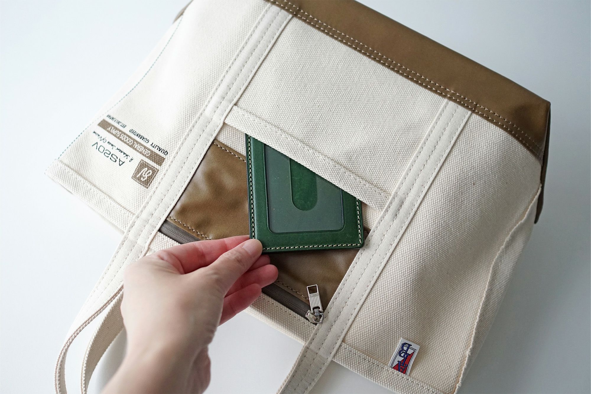 AS2OV アッソブ ALBERTON アルバートン キャンバストート SS 181903