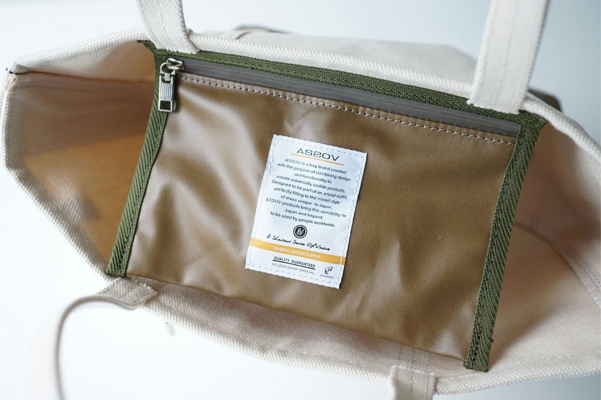 AS2OV アッソブ ALBERTON アルバートン キャンバストート SS 181903