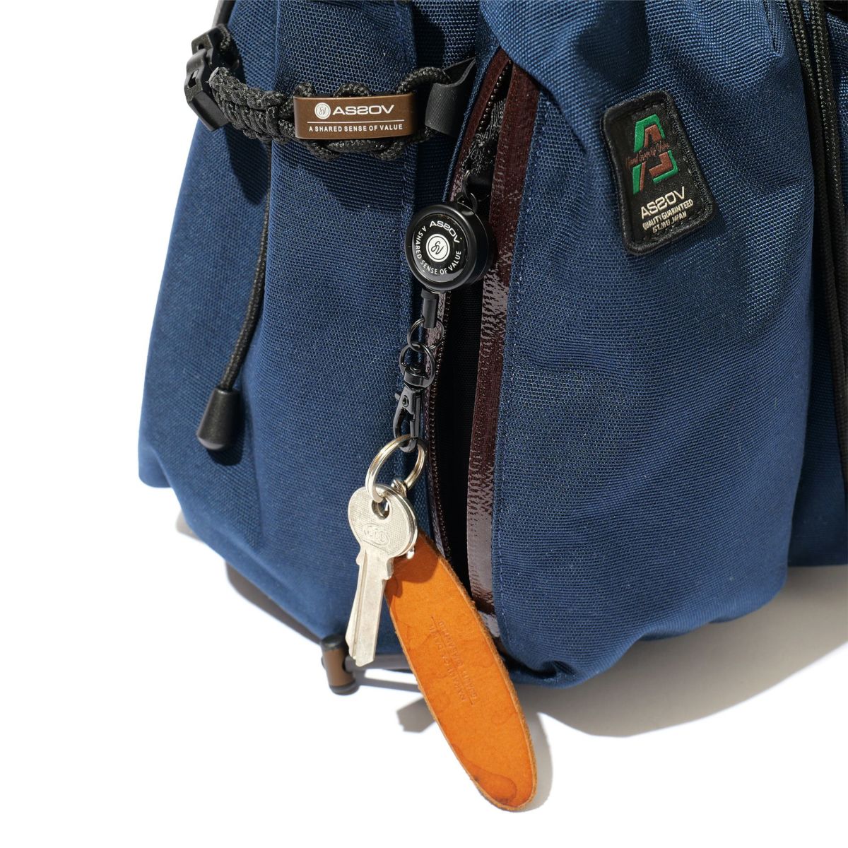 AS2OV アッソブ 330×1000D CORDURA STANDARD SERIES 330×1000D コーデュラ スタンダードシリーズ ドローストリングショルダー 152324