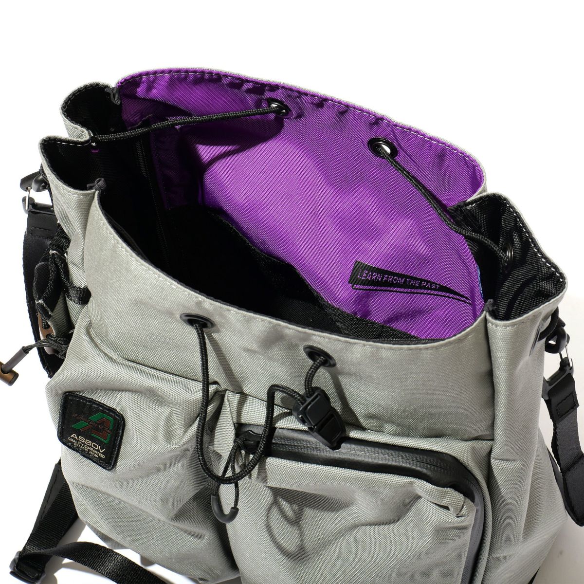 AS2OV アッソブ 330×1000D CORDURA STANDARD SERIES 330×1000D コーデュラ スタンダードシリーズ ドローストリングショルダー 152324