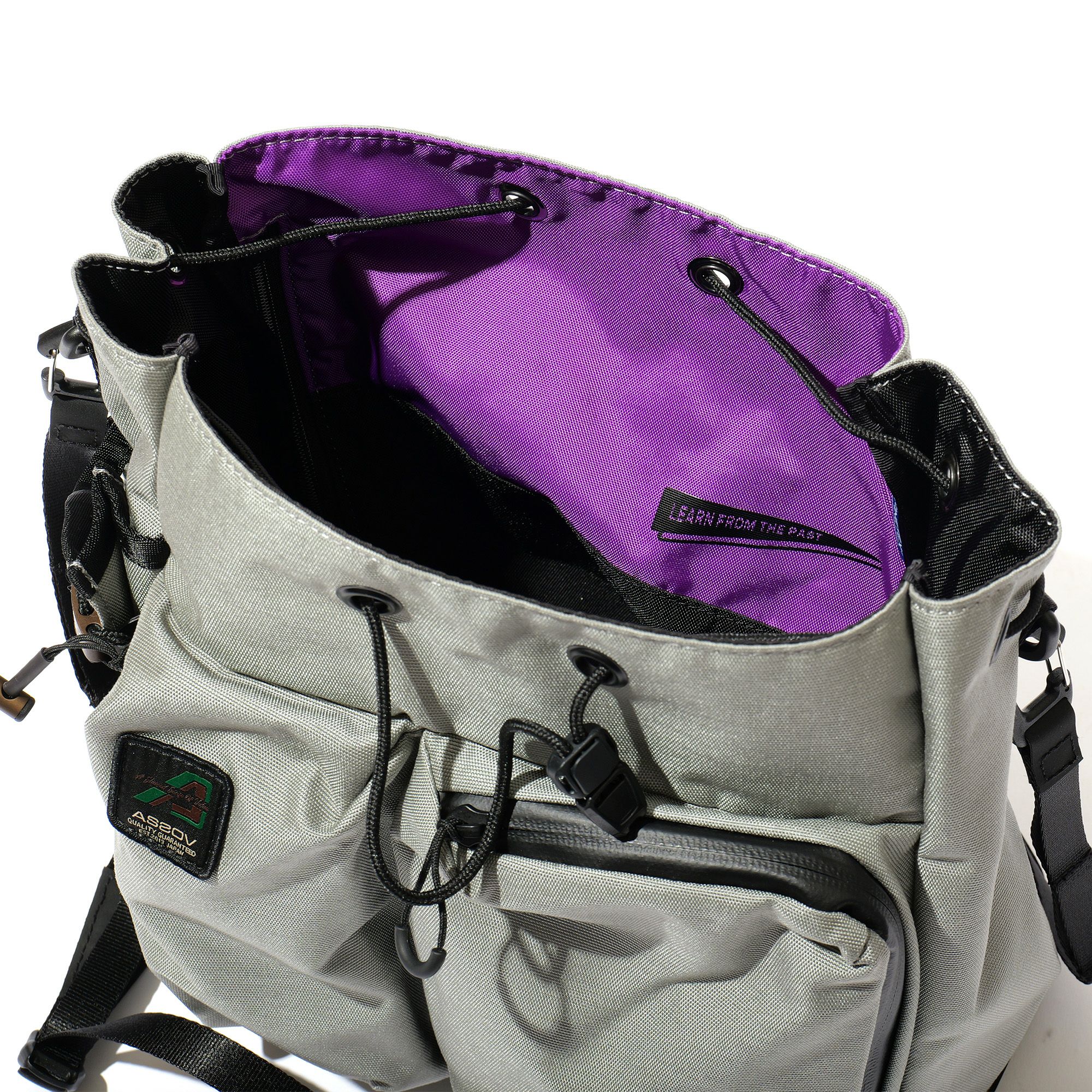 AS2OV アッソブ 330×1000D CORDURA STANDARD SERIES 330×1000D コーデュラ スタンダードシリーズ ドローストリングショルダー 152324