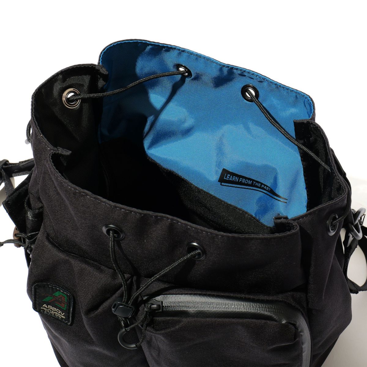 AS2OV アッソブ 330×1000D CORDURA STANDARD SERIES 330×1000D コーデュラ スタンダードシリーズ ドローストリングショルダー 152324