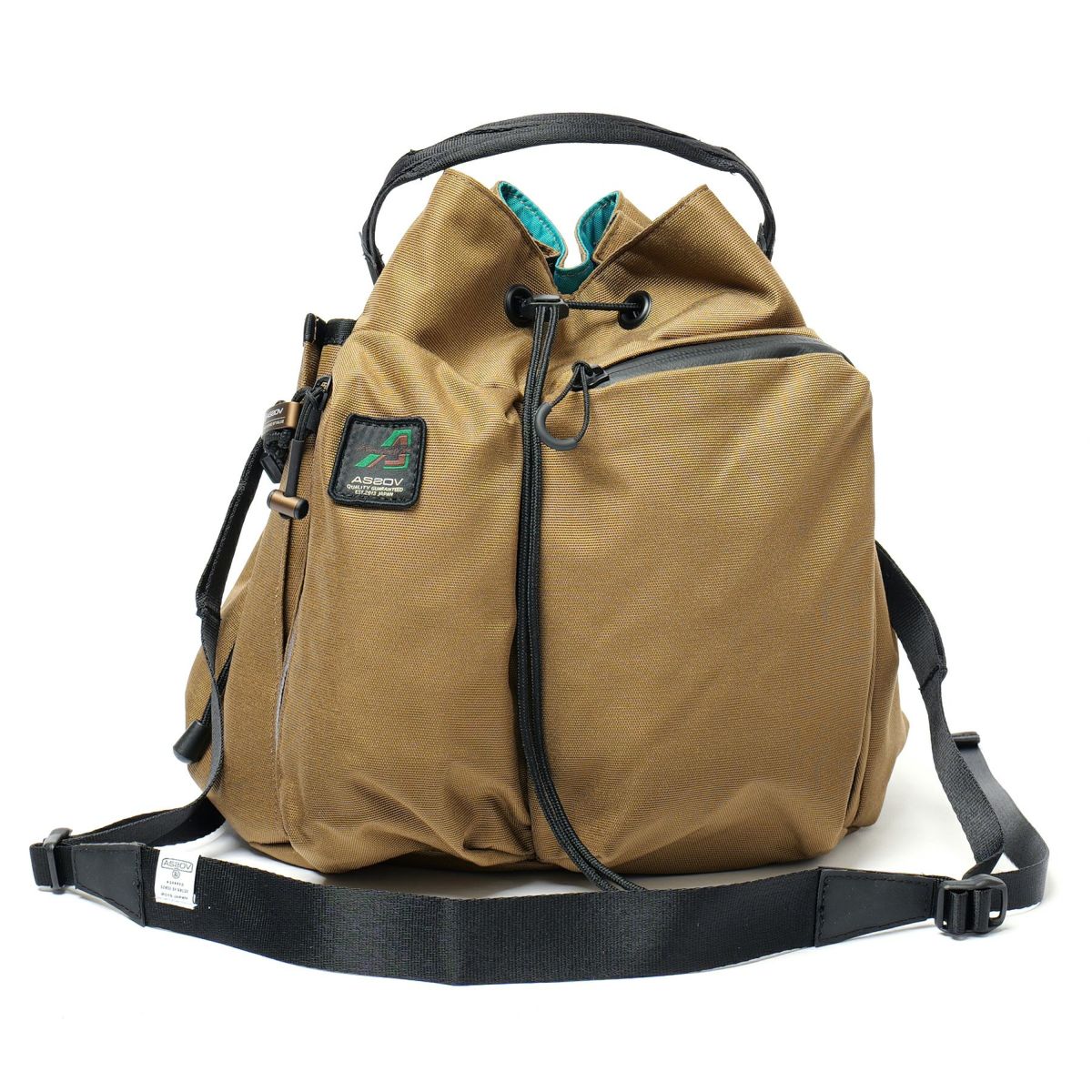 AS2OV アッソブ 330×1000D CORDURA STANDARD SERIES 330×1000D コーデュラ スタンダードシリーズ ドローストリングショルダー 152324
