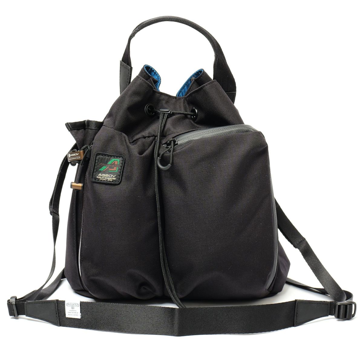 AS2OV アッソブ 330×1000D CORDURA STANDARD SERIES 330×1000D コーデュラ スタンダードシリーズ ドローストリングショルダー 152324