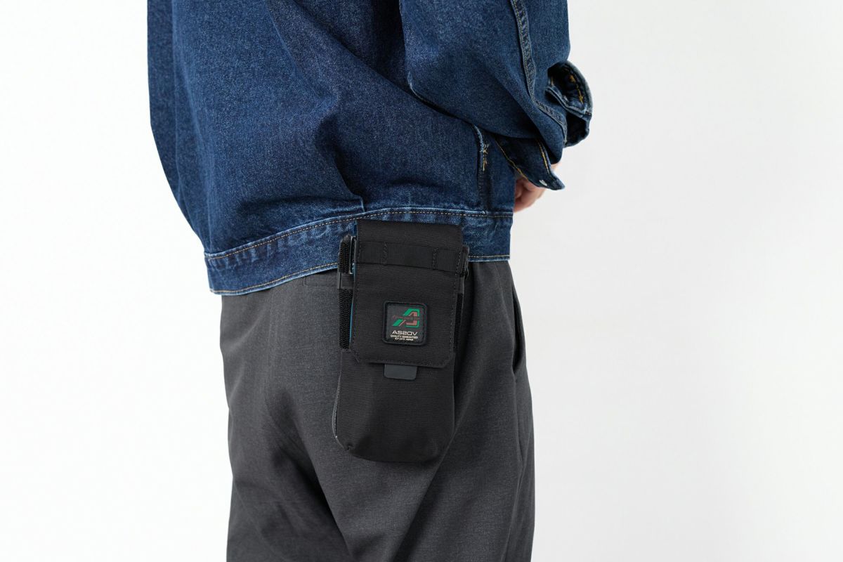AS2OV アッソブ モバイル330×1000D CORDURA STANDARD SERIES 330×1000D コーデュラ スタンダードシリーズ モバイルポーチ 152320