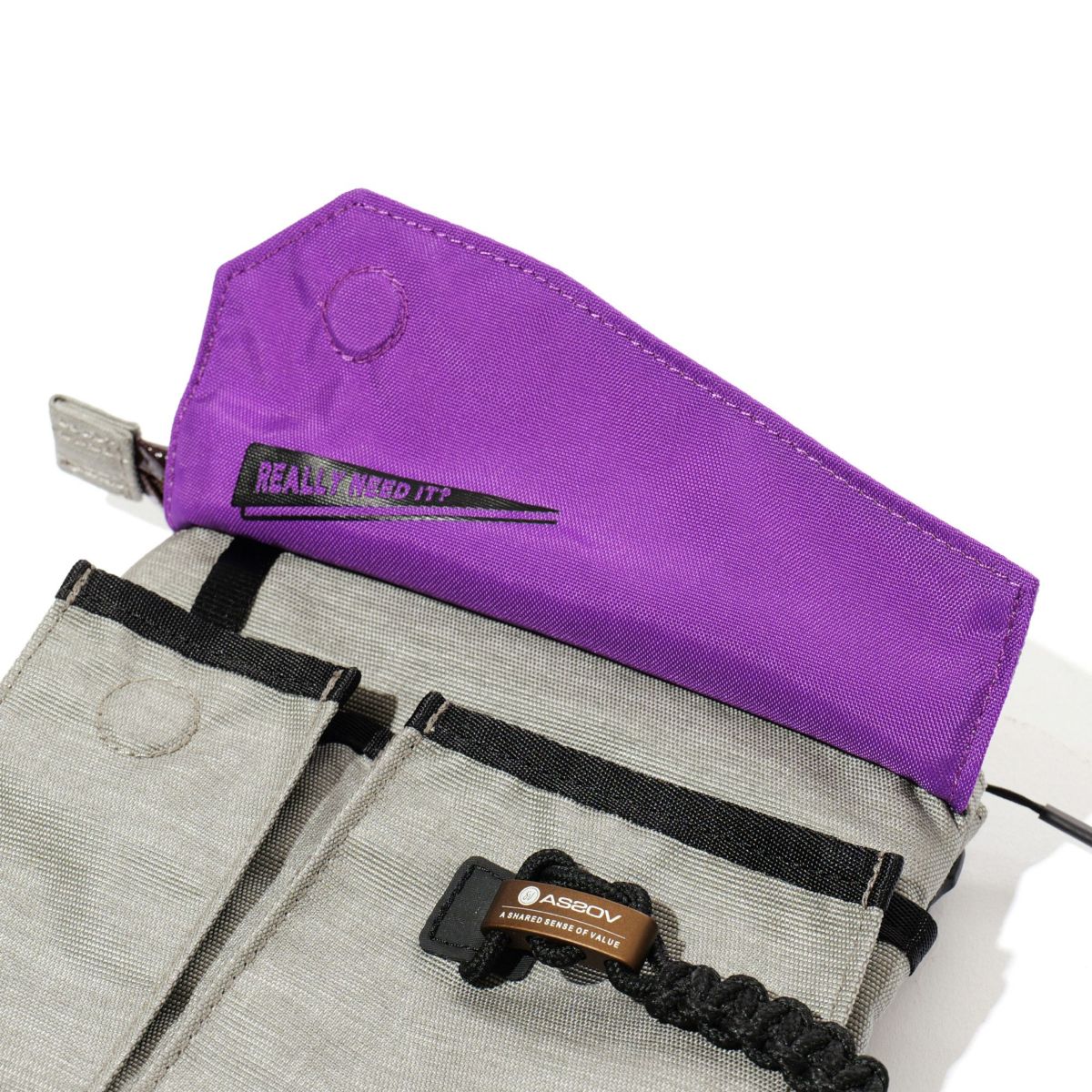 AS2OV アッソブ 330×1000D CORDURA STANDARD SERIES 330×1000D コーデュラ スタンダードシリーズ サコッシュ 152319