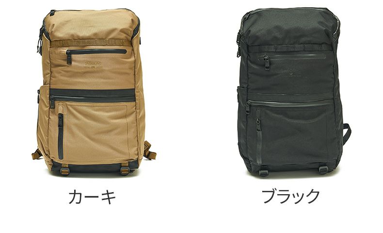 AS2OV アッソブ 3LAYER CORDURA 305D ウォータープルーフコーデュラ 305D ラウンドジップ バックパック 141612