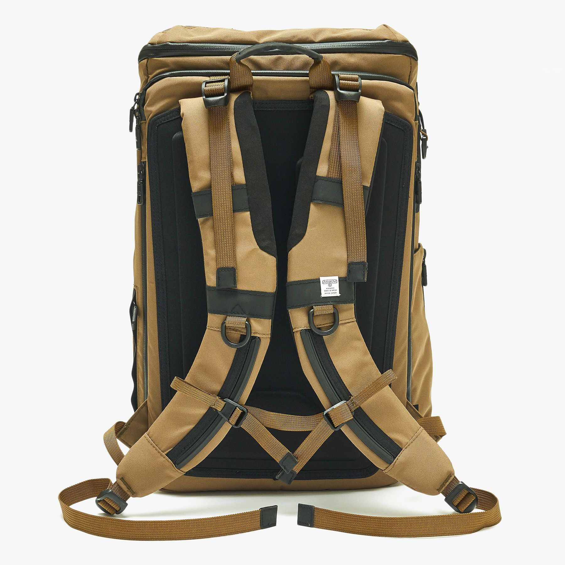 AS2OV アッソブ 3LAYER CORDURA 305D ウォータープルーフコーデュラ 305D ラウンドジップ バックパック 141612