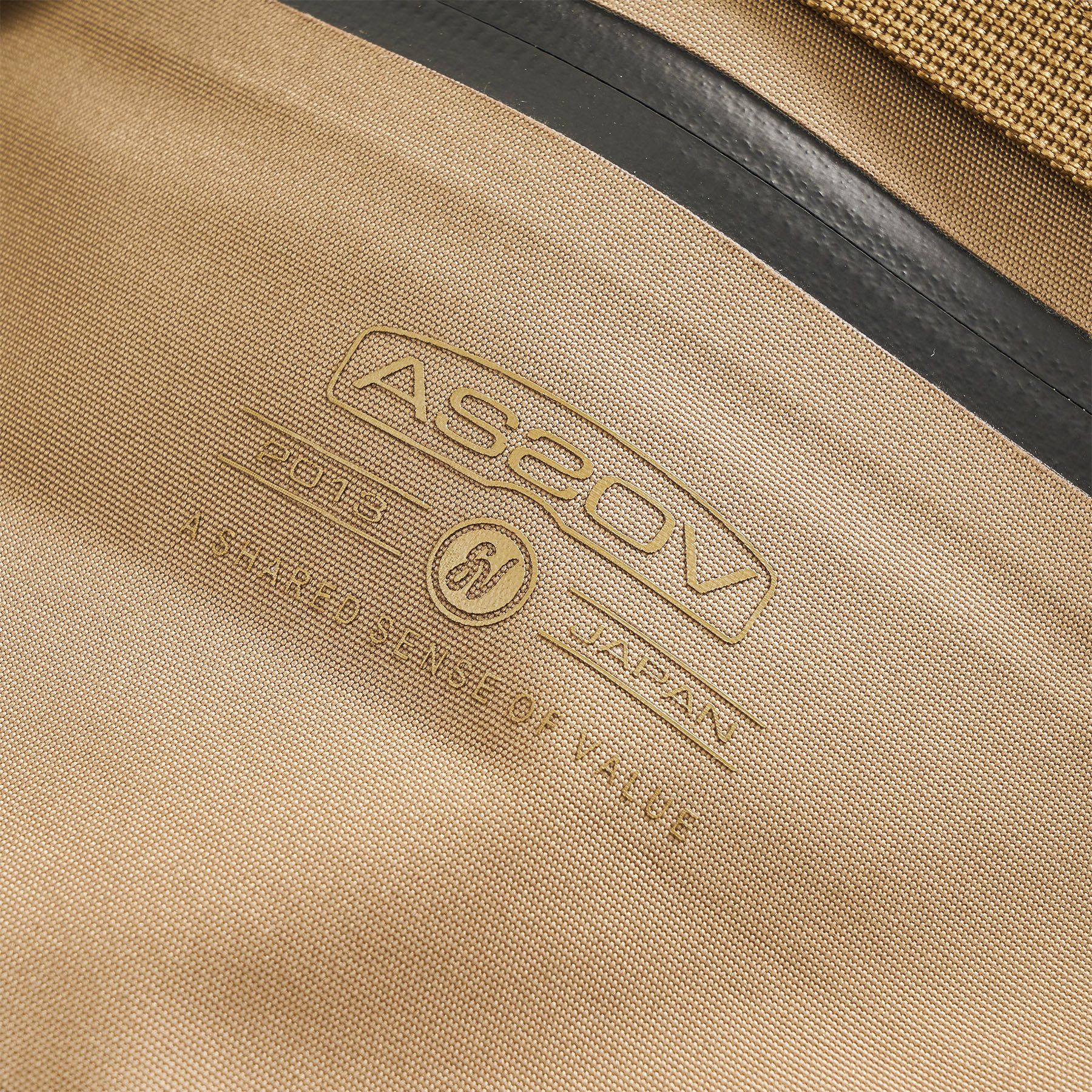 AS2OV アッソブ 3LAYER CORDURA 305D ウォータープルーフコーデュラ 305D ラウンドジップ バックパック 141612